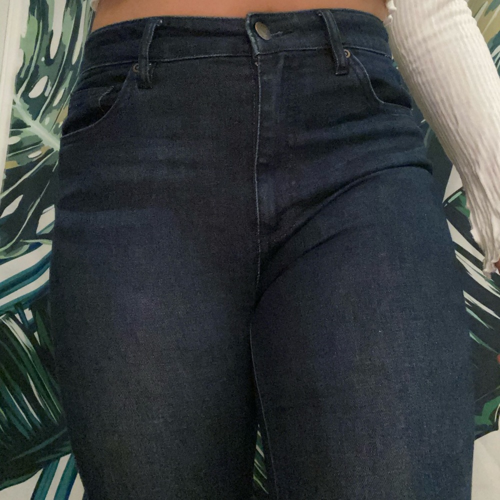 High Waist Denim Skinny Jeans